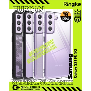 Ringke [FUSION] [FUSION MATTE] เคสโทรศัพท์มือถือแบบแข็ง ใส กันกระแทก สําหรับ Samsung Galaxy S21 FE 5G