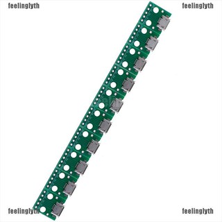 อะแดปเตอร์เชื่อมต่อ Micro usb 5 pin ตัวเมีย pcb