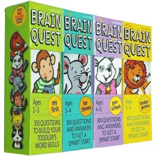 Brain Quest (Ages 2-6) เกมความรู้รอบตัวสำหรับเด็ก