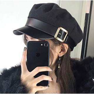 หมวกแก๊ป Newsboy มีสายคาด