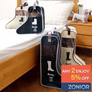 กระเป๋าใส่รองเท้าบูท ป้องกันฝุ่น สไตล์เกาหลี สําหรับเดินทาง