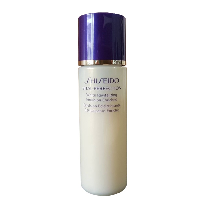 Shiseido Vital-Perfection White Revitalizing Emulsion Enriched - 30ml ...