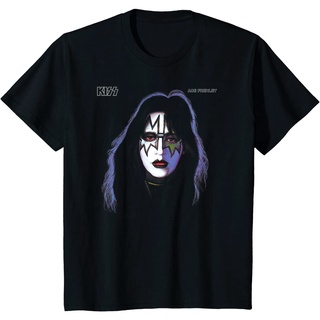 ราคาต่ำสุดราคาต่ำสุด!!Kiss - 1978 Ace Frehley เสื้อยืด คอกลม แขนสั้น ผ้าฝ้ายแท้ แฟชั่น คุณภาพสูงS-3XLขนาดเต็มS-3XL