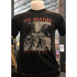 สไตล์มินิมอล THE BEATLES เสื้อวงดนตรี ร็อคต่างประเทศ เสื้อชาวร็อค เสื้อ  ไม่ลอก นิ่ม-เบา ใส่สบาย คนดัง