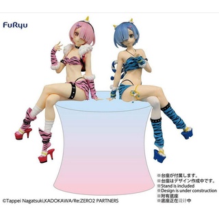 (เหลือ1ชิ้น ทักแชทก่อนโอน) 4589584959141 Noodle Stopper Figure -Demon costume Rem &amp; Ram-taibo