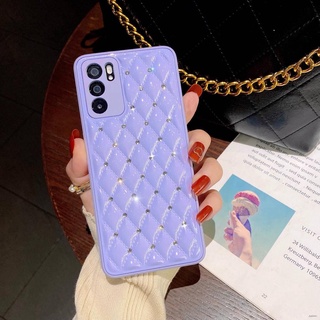 Yjd เคสโทรศัพท์ประดับคริสตัลกันกระแทกสําหรับ Oppo Reno 6 6Pro 6Pro+ Reno 5 5Pro