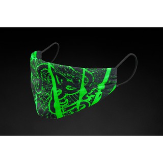 RAZER BANDANA SHATTERED GLASS V2 MASK (สีเขียว)