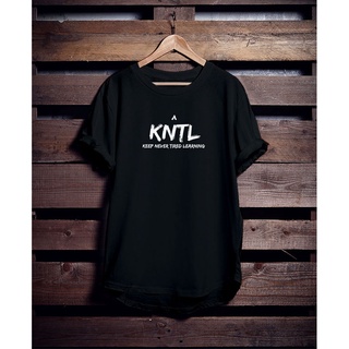 เสื้อยืดผ้าฝ้าย เสื้อยืด พิมพ์ลาย Kntl V1 Motif Distro สําหรับผู้ชาย และผู้หญิง