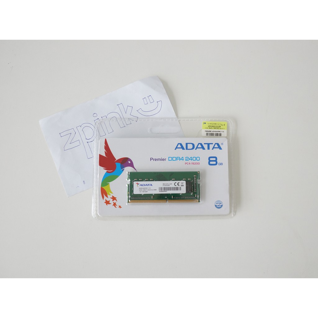 [มือสอง] Adata Ram Notebook 8GB Premier DDR4 2400 PC4-19200 แรมโน้ตบุค