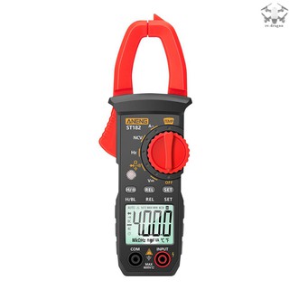 Aneng St182 Pro 4000 Counts Digital Ac Current Meter 400 A อุปกรณ์มัลติมิเตอร์ดิจิตอลพร้อมไฟแบ็คไลท์สําหรับวัดแรงดันไฟฟ้า