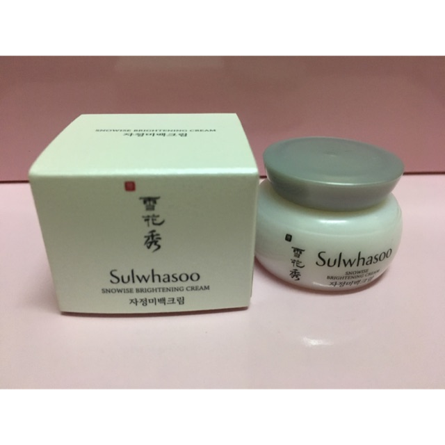 Sulwhasoo Snowise EX Whitening Cream 5ml.