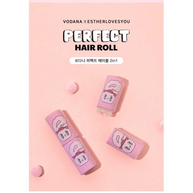 พร้อมส่ง Vodana x Estherlovesyou Perfect hair roll 2in1 32mm