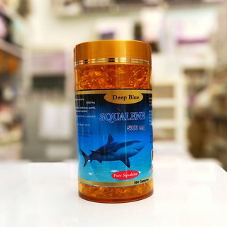 🔥🔥Deep blue น้ำมันตับปลาฉลาม 5000 mg จำนวน 360 เม็ด Exp. 03/2025