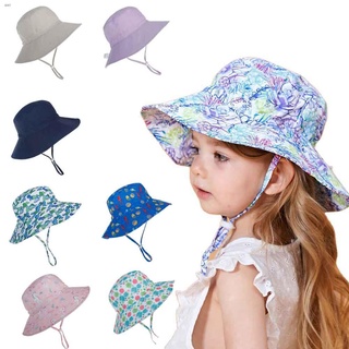 Baby Sun Hats Infant Toddler Fashion Breathable Bucket Hats 0-8Yrs Kids Quick Dry Fisherman Hats Adjustable