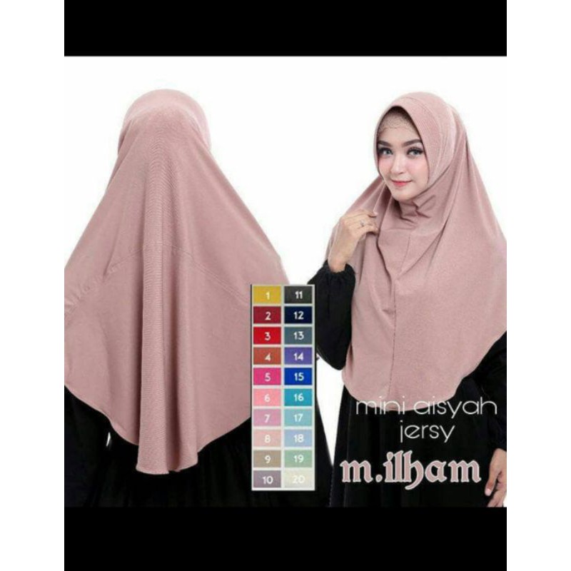 Bergo aisyah ไซส์ s ori m ilham