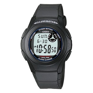 Casio Standard นาฬิกาข้อมือแท้ รุ่น F200W (Black)