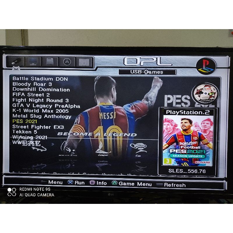 [PS2] แฟลชไดร์ 32gb ลงเกมส์ PS2 Mem boot