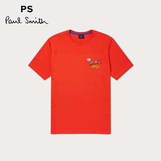 Ps Paul Smith เสื้อยืดแขนสั้น พิมพ์ลายเสือ สําหรับผู้ชาย