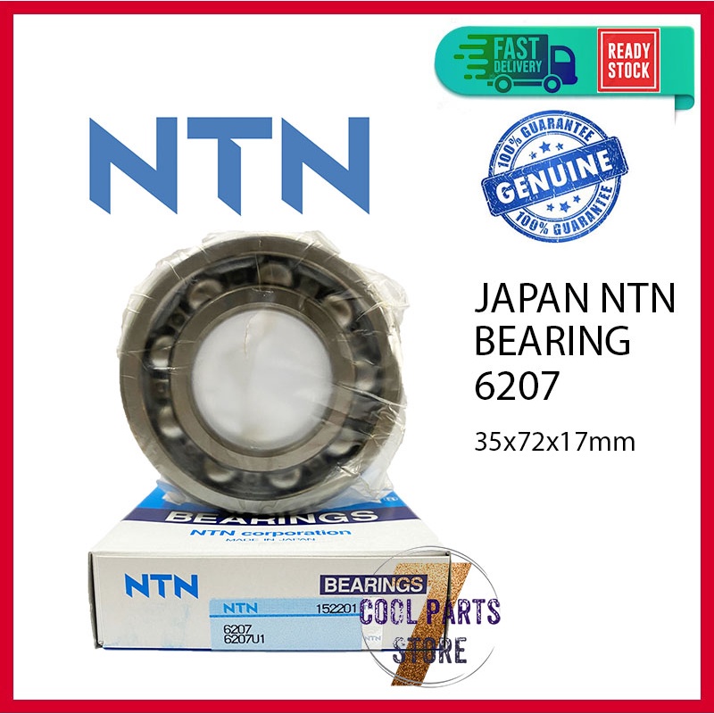 6207 NTN Japan Bearing 6207 (35 X 72 X 17mm)
