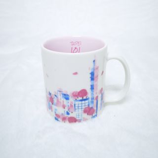 2019 Starbucks Taiwan TAIPEI 101 SAKURA small Mug cup Limited Edition.