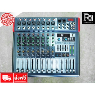 NTS PFX-8 Power mixer 8 MONO input พีเอ ซาวด์ เซนเตอร์ PA SOUND CENTER