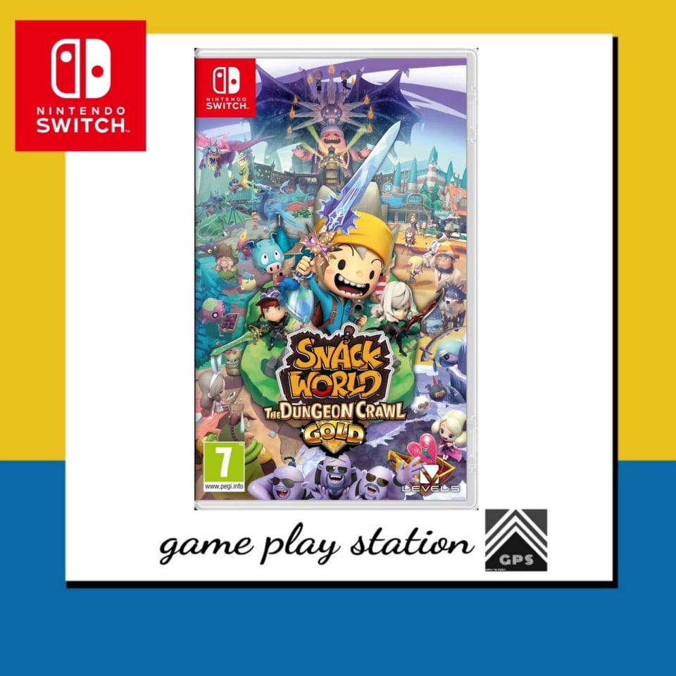 nintendo switch snack world the dungeon crawl gold ( english zone 2 )