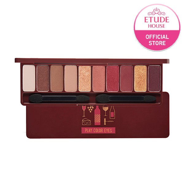 แบรนด์เกาหลี ETUDE HOUSE Play Color Eyes Wine Party colors) แบรนด์เกาหลี ETUDE HOUSE Play Color Eyes Wine Party colors)