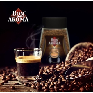 กาแฟสำเร็จรูป Bon Aroma ขนาด 100 กรัม  มีทั้งหมด 2 สูตรด้วยกัน