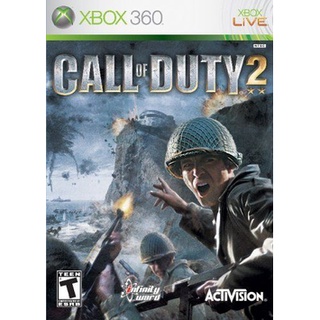 Call of Duty 2 xbox360 [Region Free] แผ่นเกมXbox360 แผ่นไรท์สำหรับเครื่องที่แปลงแล้ว LT/RGHทุกโซน