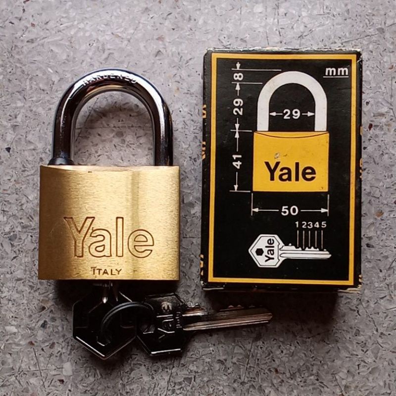 กุญแจยี่ห้อเยล YALE แท้ Yale-Italy(50m.)