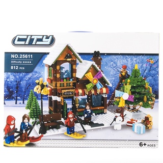 ProudNada Toys ของเล่นตัวต่อเลโก้ลานเจ็ทสกี(กล่องใหญ่)  CITY 812 PCS 25611