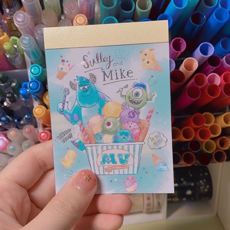 สมุดฉีก sully&mike monster inc