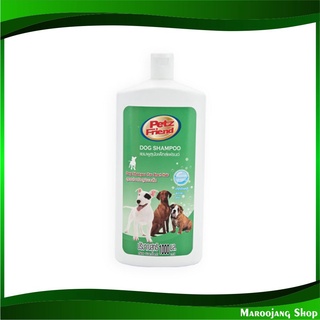 แชมพูสูตรสำหรับสุนัขขนสั้น 1000 มล เพ็ทส์เฟรนด์ Petz Friend Dog Shampoo For Short Hair แชมพูสัตว์ แชมพูสัตว์เลี้ยง แชมพู