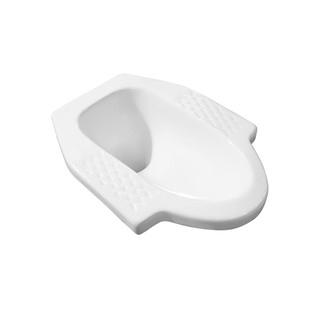 สุขภัณฑ์นั่งยอง ไม่มีฐาน CORAL CR601 สีขาว SQUAT TOILET CORAL CR601 WHITE