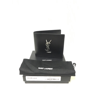 new ysl wallet in black shw