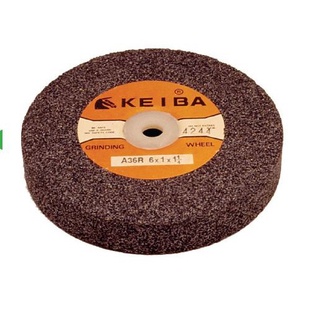 KEIBA หินเจียร สีเทา 10" x 1" x 1" เบอร์ 36 , 46 , 60