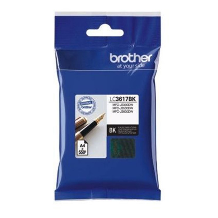 INK (หมึกสำหรับเครื่องพิมพ์) BROTHER LC-3617BK (BLACK)