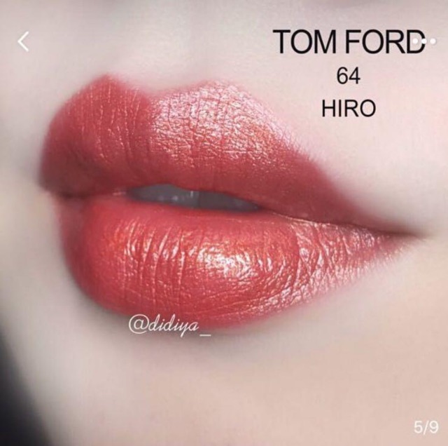 Tom ford lip boy&girl color #Hiro ลิปสติกขนาด2g. สีสวยมากค่ะ  ของใหม่กล่องครบ? | Shopee Thailand