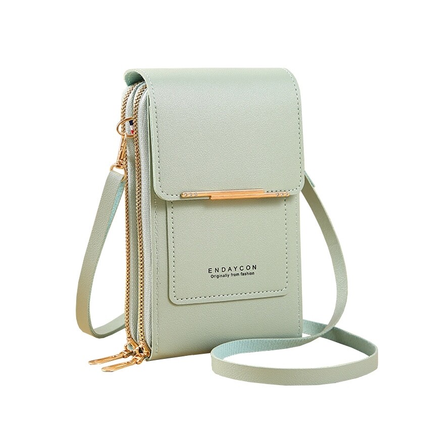 Vodca-กระเป๋าใส่มือถือทัชสกรีน สะพายข้าง ทรงแนวตั้ง  สไตล์เกาหลี  JJ-H017