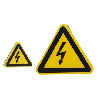 ROX❥Warning Sticker Adhesive Labels Electrical Shock Hazard Danger Notice Safety