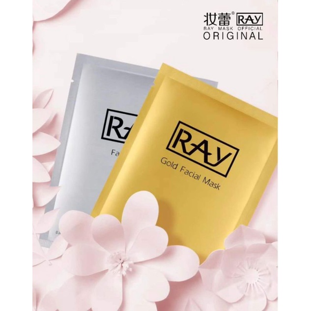 (ส่งฟรี) Ray facial mask มาส์ก Ray บำรุงผิวหน้า แท้100%