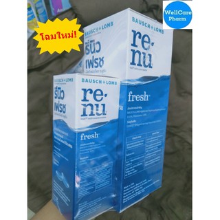 รุ่นประหยัดRenu น้ำยาล้างคอนแทคเลนส์ 355 ml ****แถมขวดเล็ก 60 ml วันหมดอายุ 03/2024