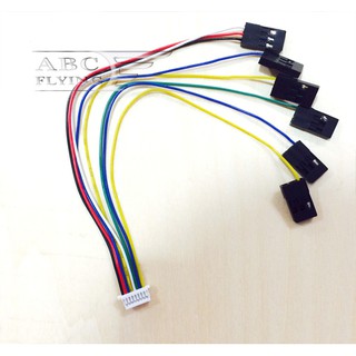 สายไฟ,ปลั๊ก,ไฟLED CC3D Flight Controller 8Pin Connection Cable Set ReceiverPort