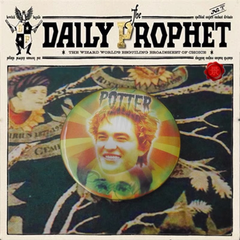 เข็มกลัด 3 มิติ 3D Potter Stinks & Cedric Diggory - Harry Potter (แฮร์รี่พอตเตอร์)