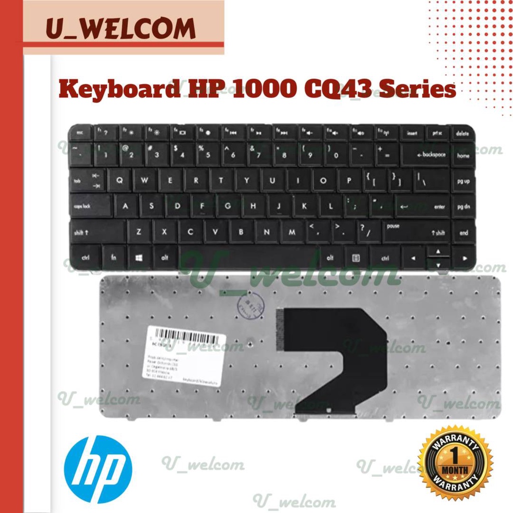 แป้นพิมพ์แล็ปท็อป HP COMPAQ Pesario CQ43 Series, CQ57, CQ435,1000