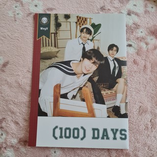 [พร้อมส่ง] โปสเตอร์ 100 วัน WayV Back to School Kit 2021 100 Day Challenge Poster