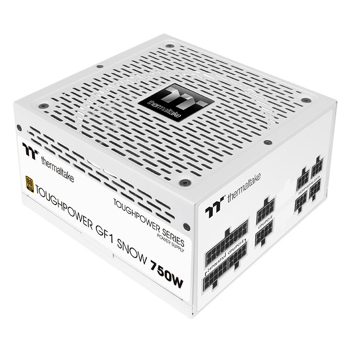 POWER SUPPLY (อุปกรณ์จ่ายไฟ) THERMALTAKE Toughpower GF1 750W Snow สีขาว (80 PLUS Gold) #8