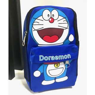 DOREMON  กระเป๋า คาดอก เด็ก ขนาด 10 นิ้ว เด็ก ลาย โดเรม่อน  เต็มตัว  DOREMON  STAND  สำหรับ เด็ก   นำ้เงิน BY  MANOPNEST