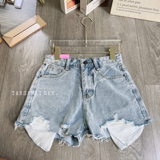 Mello short denim 🥣🍾 𓂋 กางเกงยีนส์ขาสั้นนำเข้า