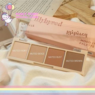 [สินค้าเคาท์เตอร์] Lilybyred Mood It Palette พาเลทดีงามโทนธรรมชาติ everyday look สวยได้ทุกวัน #ผลิตสดๆน่าซื้อไปหมด#โพนี่